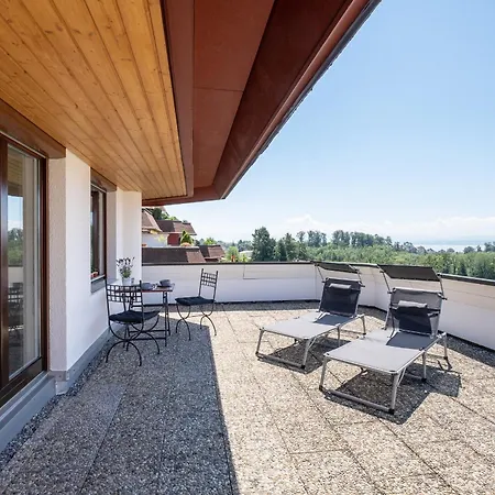 Sommerliebe Mit Panoramaterrasse Und Seeblick Appartement Meersburg